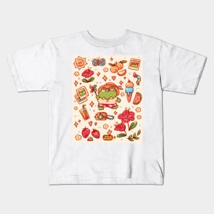 Summer Vibe Froggy Kids T-Shirt